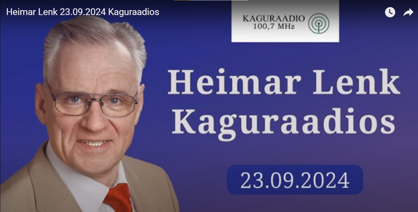 Heimar Lenk 23.09.2024 on Kaguradio